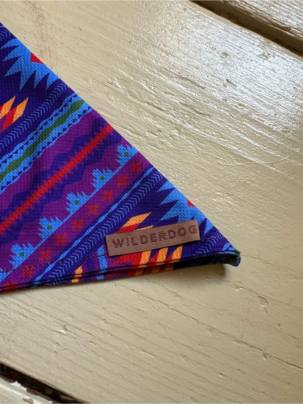 Wilderdog Cooling Bandana for Dogs with Aztec Print